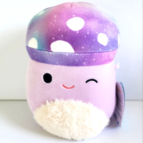 MINYA 🍄 the Mushroom Original Squishmallow by Kelly Toy ☆》NWT《☆ - Picture 1 of 7